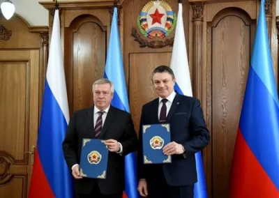 Ростовская область и ЛНР подписали соглашение о сотрудничестве