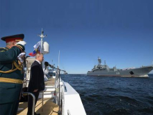 325 лет российскому флоту Владимир Путин откроет военно-морской парад в День ВМФ