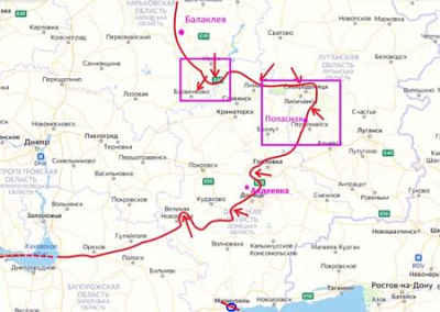 Перемалывание украинской группировки будет медленным, но надёжным. Сводка от Юрия Подоляки за 19 апреля