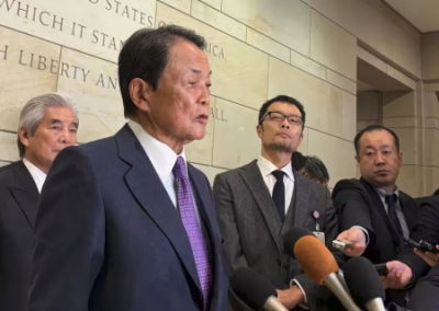 Экс-премьер Японии предрёк битву за Тайвань после Украины и Палестины