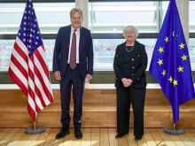 Глава минфина США проконсультировала Евросоюз, как выделить кредит Украине за счёт российских активов