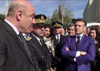 Марсельские дети призвали президента Франции отказаться от войны. Макрон припугнул детей ужасом при победе России