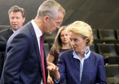 Столтенберг и Урсула фон дер Ляйен пообещали удвоить поддержку Украины