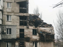 В Лисичанске обрушился жилой дом, погиб мирный житель