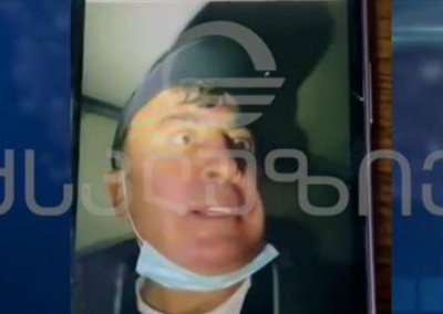 Грузинский телеканал обнародовал видео путешествия Саакашвили с Украины на родину