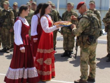 Крым торжественно встречает своих героев