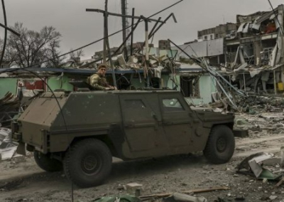 В Донбассе заметили запрещённую к отправке швейцарскую военную технику