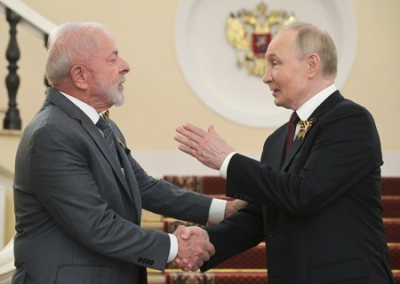 Путин не встречался с президентом Бразилии во время повторного визита в Москву, ограничились телефонным разговором