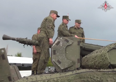 Шойгу прилетел в зону специальной военной операции