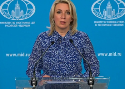 Захарова назвала условие возобновления российско-украинских переговоров