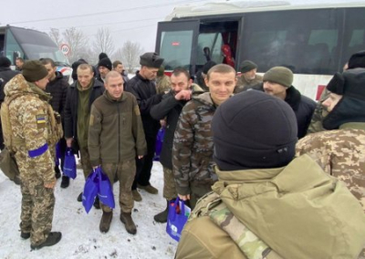 В ходе обмена пленными на Украину вернулись 116 человек