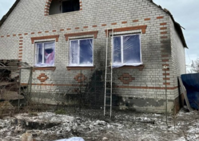 Нацисты обстреливают приграничные сёла Курской области