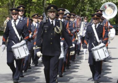 Эстонская армия сократила военный оркестр