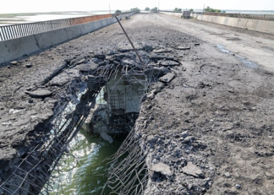 «Продолжение следует»: ГУР об ударах по мостам на Чонгаре
