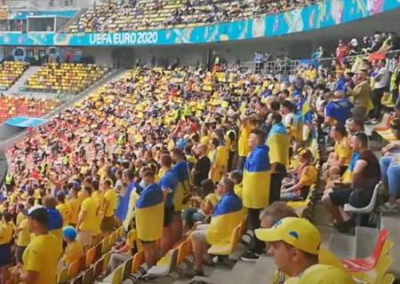 В России требуют от УЕФА наказать Украину за кричалки «подонков» о Путине