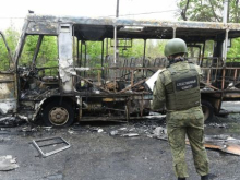 Число погибших при нацистском обстреле Донецка возросло до девяти человек