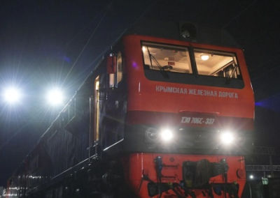 Аксёнов и Сальдо анонсировали запуск железнодорожного сообщения между Крымом и Херсонской областью