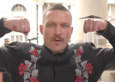 Боксёр Усик объявил о намерении баллотироваться в президенты Украины