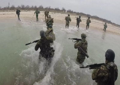 На Херсонщине украинские боевики пробуют переправляться через Днепр