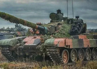 Польские танки PT-91 Twardy прибыли на Украину