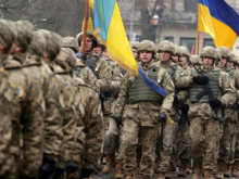 Украинская могилизация. Фольксштурм и гитлерюгенд на марше