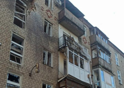 Украинские фашисты ещё два раза подряд обстреляли центр Донецка