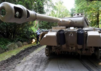 В Германии пенсионер получил штраф в 250 тысяч евро за хранение танка «Пантера» в подвале