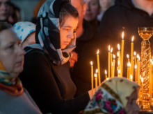 Пасха на Украине — храмы УПЦ полны людьми