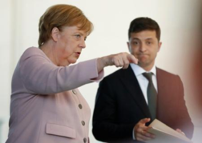 О чём Меркель будет говорить с Зеленским в ходе его визита в Берлин