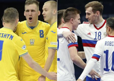 В полуфинал Евро-2022 по футзалу вышли Украина и Россия