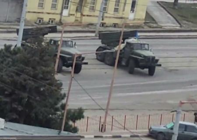В Харькове ВСУ «Градами» обстреливает очереди за гумпомощью