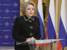 Матвиенко призвала мировое общество выступить против незаконных санкций стран Запада