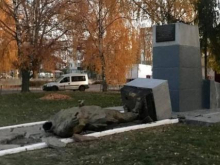 Под Полтавой разбили памятник Чапаеву