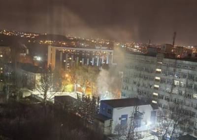 Националисты выпустили 12 ракет по ТЦ «Донецк сити» и гостинице «Шахтар плаза»