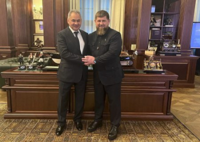 Кадыров и Шойгу обговорили ход спецоперации РФ на Украине