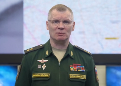 Сводка Министерства обороны России о ситуации в зоне спецоперации на 9 января
