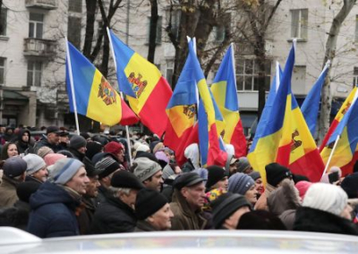 Молдавия протестует против повышения цен на электричество