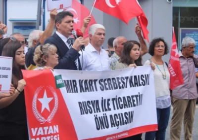 Турки протестуют из-за запрета российской платёжной системы «Мир»