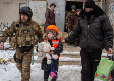 Волонтёр жалуется, что украинцы не хотят эвакуироваться из фронтовых зон. Ждут РФ
