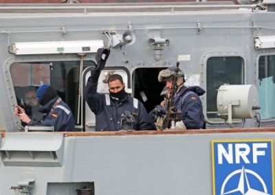 Украина в Одессе принимает корабли НАТО