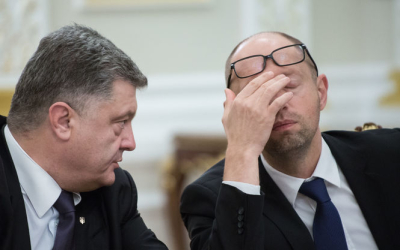 Vox populi: Порошенко просят отправить Яценюка воевать в зону "АТО"