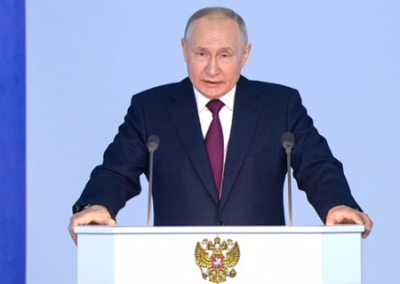 Путин приостановил участие России в договоре о контроле над ядерным оружием