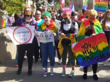 Под усиленной охраной в Харькове прошёл ЛГБТ-марш