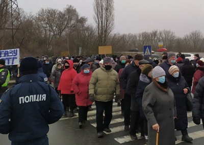 На Украине назревает тарифный бунт. Протестующие перекрывают трассы