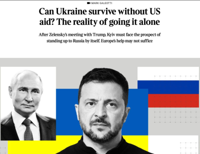 «Украина важна для нас, но не настолько важна». В британской прессе Киеву гарантировали поддержку постами в соцсетях